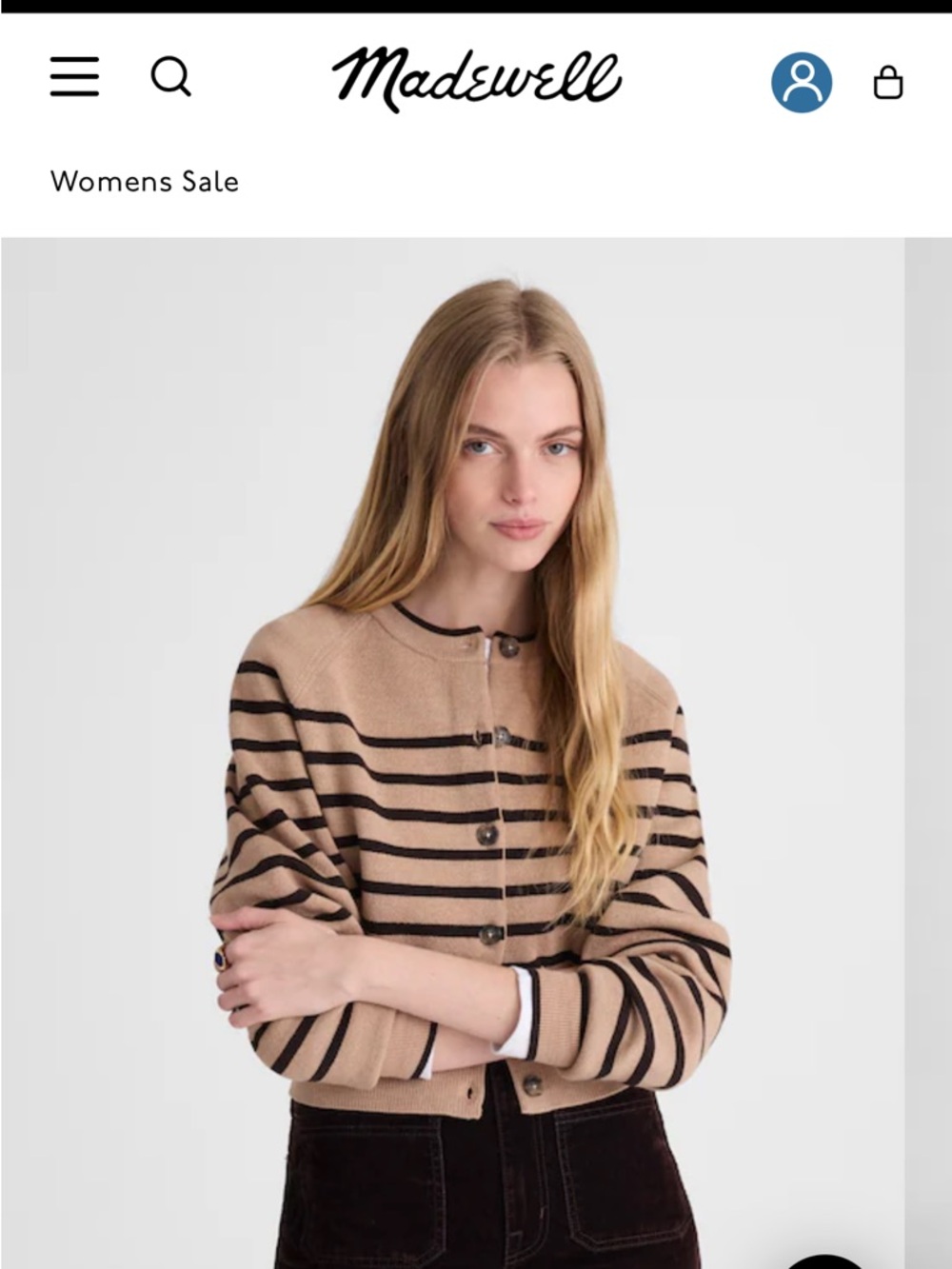 Madewell Merino Wool Cardigan